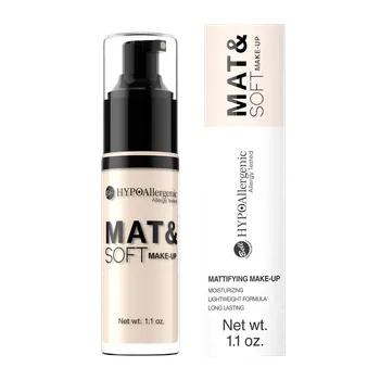 Make-up Bell Hypoallergenic Mat&Soft make-up - lehký matující makeup Odstín: 00