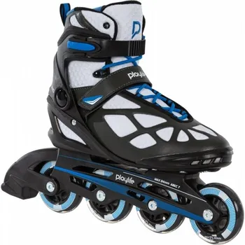 Kolečkové brusle Kolečkové brusle Playlife Uno Black 80, 4x, 80, 37 Powerslide