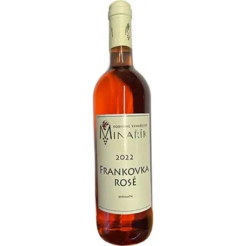Víno Minařík Frankovka Rosé 2022 0,75 l