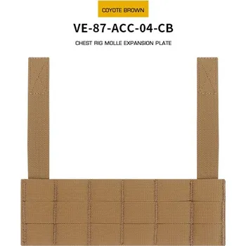 Wosport Chest Rig Molle Expansion panel - Coyote