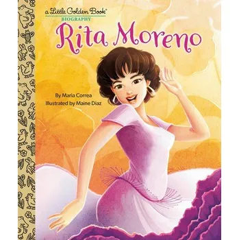 Cizojazyčná kniha Rita Moreno: A Little Golden Book Biography - Correa, Maria a Diaz, Maine