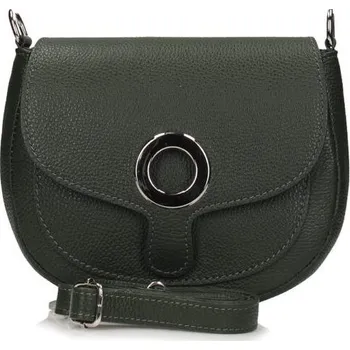 Kabelka Toscanio kožená kabelka E90 TOS D14 zelená