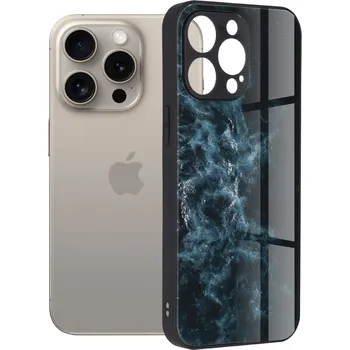 Pouzdro na mobilní telefon Pouzdro iPhone 15 Pro Max Techsuit - Glaze Series, Blue Nebula