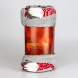 Deka z mikroflanelu QUENTIN QK-158 skřítci na šedé, 150x200cm