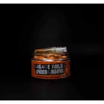 Boilies G.B.U. Plovoucí Boilies Zeppelin Pop Ups Broskev - Pepř Hmotnost: 40g, Průměr: 14mm, Příchuť: Broskev - Pepř