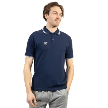 Pánské tričko polokošile givova Piquet Action XXXL tmavě modrá/bílá 0403