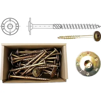 Vrut Vrut stavební - talířová hlava 8 x 280 mm