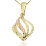 Zlatnictví U Kostela Zlatý přívěsek lístek 066 781054179