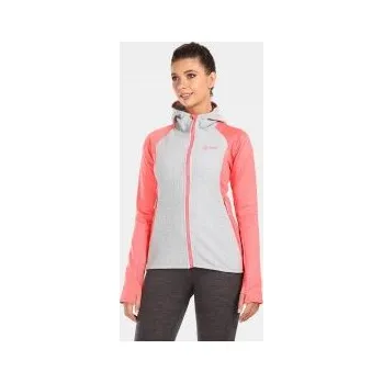 Dámská mikina Kilpi VERSAM-W růžová 38; Růžová mikina + DÁREK DLE VÝBĚRU!