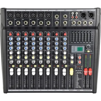 Mixážní pult Citronic CSP-410, aktivní mixážní pult, 2x 200W RMS