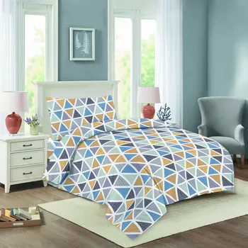 Povlečení Povlečení bavlněné Triangulo 200x140cm+90x70cm TiaHome