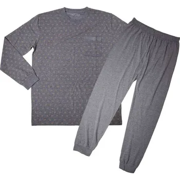 Pánské pyžamo Pánské pyžamo Wolf S2376B vel. M-XXL šedé