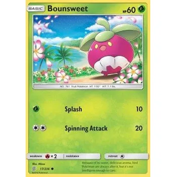 Sběratelská karetní hra Pokémon UNM 017/236 Bounsweet - Unified Minds Stav: Excellent, Verze: NORMAL