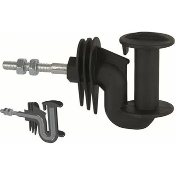 Ohradník Rohový izolátor na pásku Cavallo s výztuhou a závitem