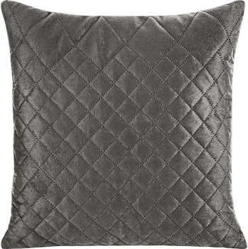 Dekorativní polštářek Dekorační povlak na polštář LUIZ3 v grafitové barvě Rozměr polštáře: 40x40cm