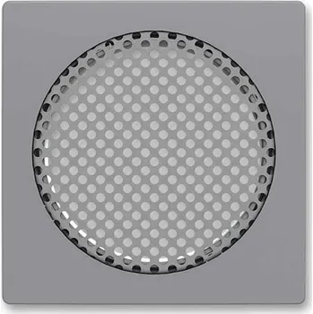 5016T-A00075 241 Kryt pro reproduktor AudioWorld, s kulatou mřížkou, šedá, Zoni, ABB