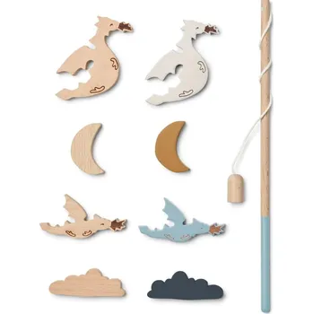 Hračka pro nejmenší Liewood Magnetické rybaření Sebastian Little Dragon Liewood Sebastian Fishing Game