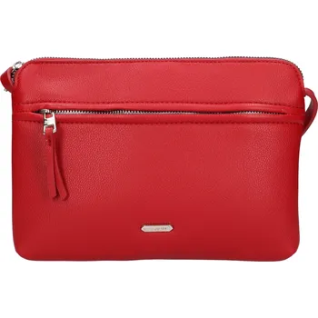 Kabelka Dámská crossbody kabelka David Jones Gnela - červená