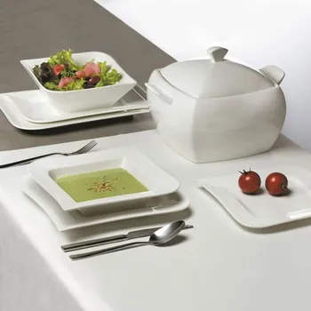 Jídelní set Jídelní servis Fala pro 12 osob 42-dílů AMBITION D-SKU 61154