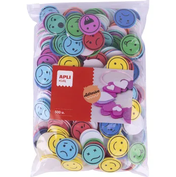 Pěnovka Apli, smajlíci, Jumbo pack