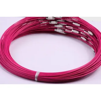 Korálek Obruč 11 tmavě růžová