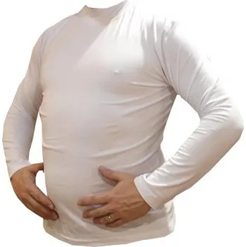 xcena Tričko se stojáčkem bílé Velikost: XL