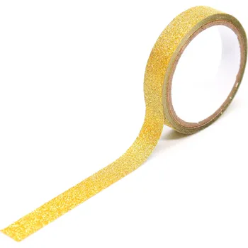 Náplň do diáře CuteArt Vánoční washi páska: Zlatá