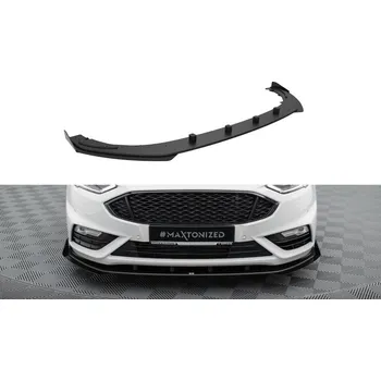 Nárazník Street pro spojler pod nárazník lipa + flaps Ford Mondeo Sport Mk5 Facelift / Fusion Sport Mk2 Facelift černý