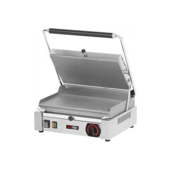 Kuchyňský gril Kontaktní gril hladký elektrický 41x41 230 V | REDFOX - PM 2015, Provedení vrchní hladká, spodní hladká