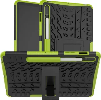 Příslušenství pro tablet VSECHNONAMOBIL 65430 STAND Extra odolný obal Samsung Galaxy Tab S9 / S7 / S8 zelený