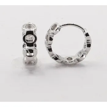 Náušnice Stříbrné náušnice kroužky