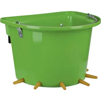 napáječka pro hospodářská zvířata Kbelík pro jehňata 12 l s dudlíky a ventily