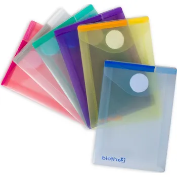 Obálka Obálka A7 na výšku, se suchým zipem Tarifold, mix barev