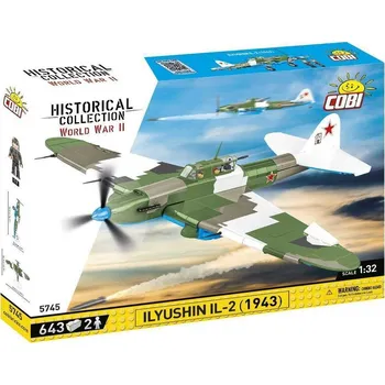 Stavebnice COBI COBI World War II 5745 Ilyushin IL-2 1943