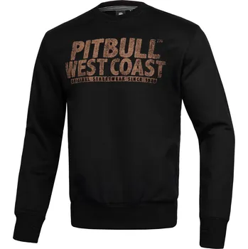 Pánská mikina PitBull West Coast - pánská mikina MUGSHOT černá 3XL