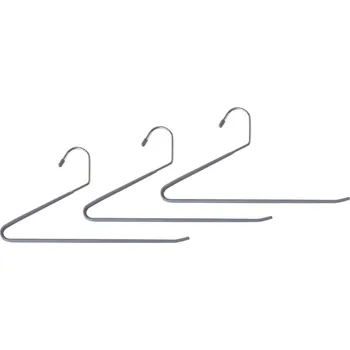 Ramínko COMPACTOR Sada 3ks ramínek na kalhoty,34 cm,kov,pryž