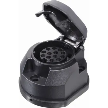 Elektrická zásuvka AMIO (POLAND) | Zásuvka na přívěs 13 pólová plastová, 03219