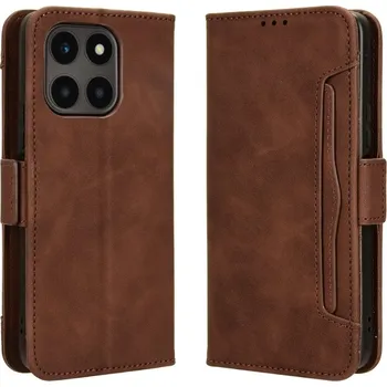 Pouzdro na tablet VSECHNONAMOBIL 65761 SLOT Peněženkový obal pro Honor X6a hnědý