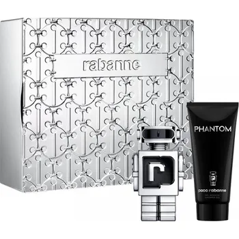Kosmetická sada Rabanne Phantom pánský set dárkový set pánská (EdT 50ml + sprchový gel 100 ml)