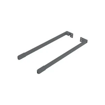 Nábytkové kování GTV Reling podélný čtvercový pro zásuvky AXISPRO 550 mm antracit