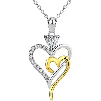 Náhrdelník IZMAEL Náhrdelník NE 28754 Stříbrná/Zlatá KP28754