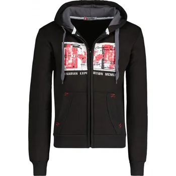 Pánská mikina CANADIAN PEAK mikina pánská GINAMEAK MEN 100 L černá
