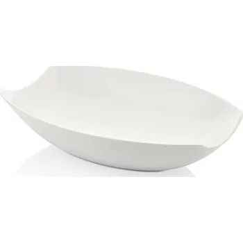 KULSAN OLIVIA MELAMÍNOVÁ MISKA 40X27CM BÍLÁ