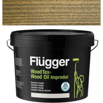 Olej na dřevo Flügger Wood Tex Wood Oil IMPREDUR 10L U-817 + dárek k objednávce nad 1000Kč