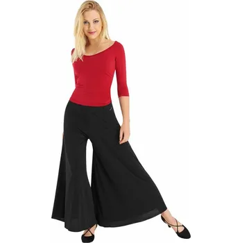 Dámské kalhoty Rumpf,Dámské taneční kalhoty RU5735, černá S