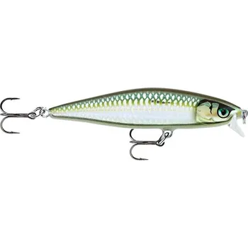 Umělá nástraha Rapala Wobler Flat Rap 8cm Barva: BLK