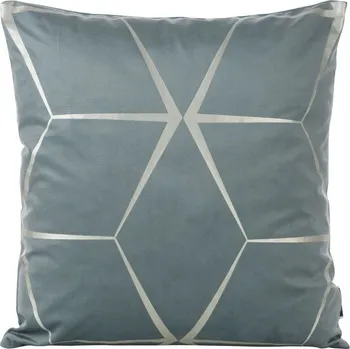 Povlečení Sametové dekorační povlak na polštář BLINK28 45x45cm - ocelový