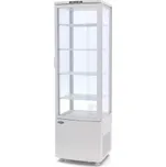 Chladící vitrína 235l , Barva bílá