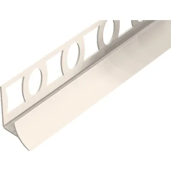 Podlahová lišta ACARA VP8 sanitární vanová lišta, PVC krémová, 9 mm, 2,5 m AAPV8924