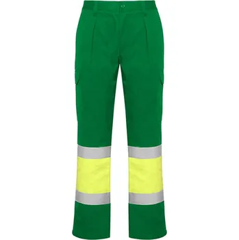 Roly Soan Zimní pracovní kalhoty Hi-Viz HV9301 Garden Green 52-Fluor Yellow 221 54